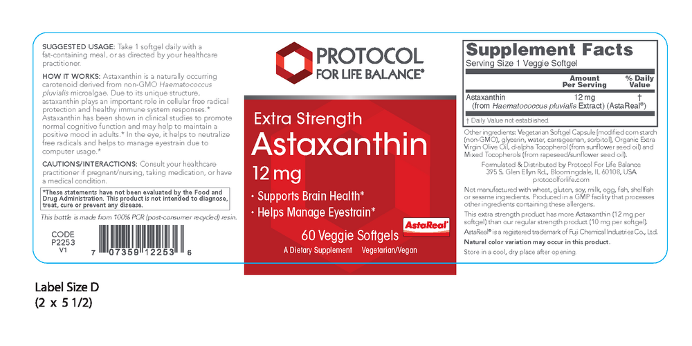 Astaxanthin 12mg