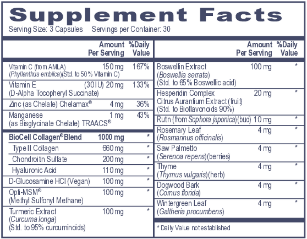 Collagen Complex 90 CAPS