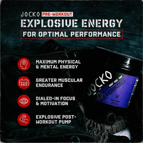 Jocko Pre-Workout (All Flavors)