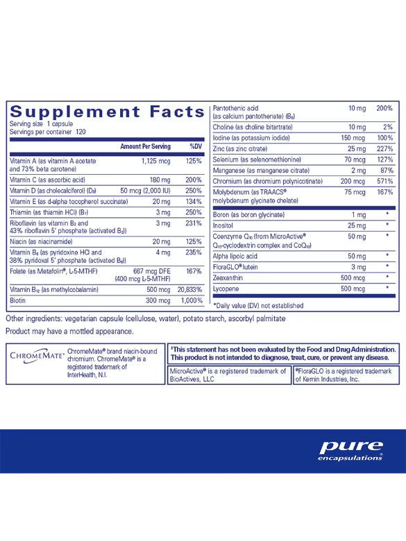 O.N.E. Multivitamin 120 CAPS