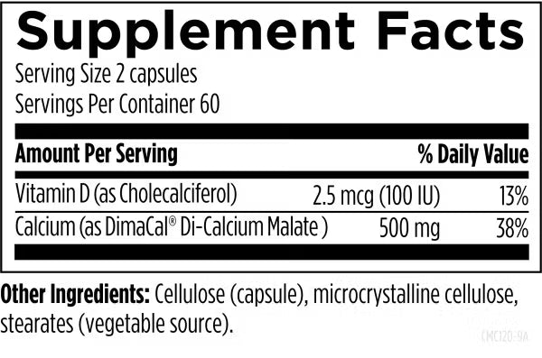 Calcium Malate DFH 120 CAPS