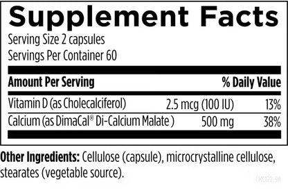 Calcium Malate DFH 120 CAPS