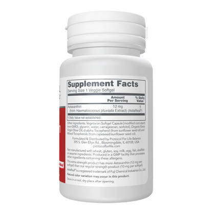 Astaxanthin 12mg