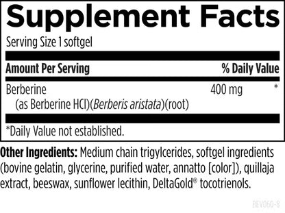 Berberine-Evail DFH 60 GELS