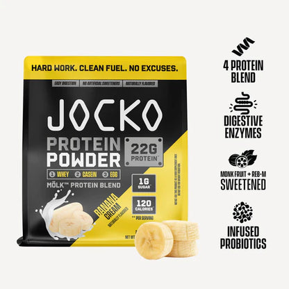 JOCKO BANANA CREAM PROTEIN 31 SRVG