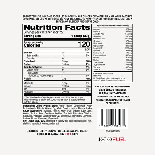 JOCKO STRAWBERRY PROTEIN 31 SRVG