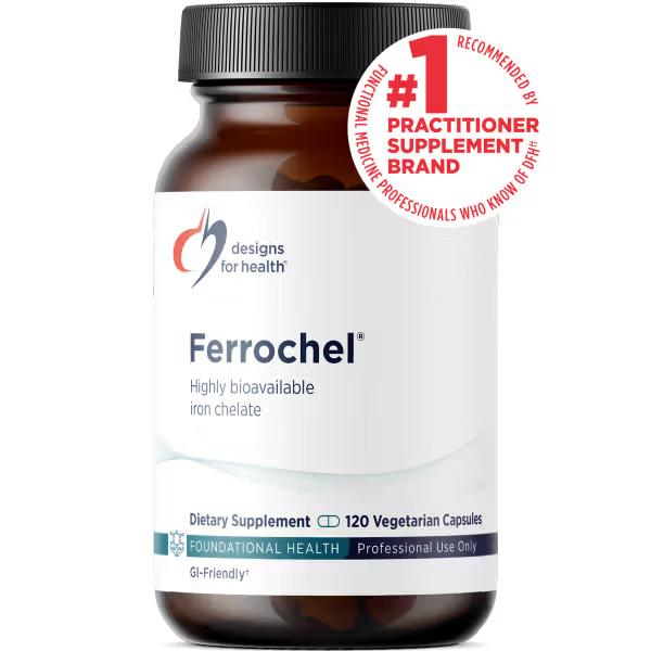 Ferrochel Iron DFH 120 CAPS