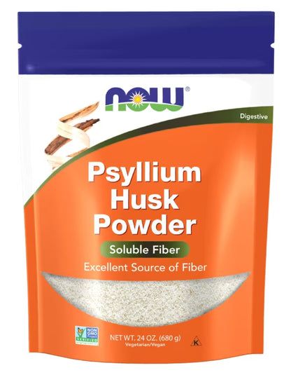 Psyllium Husk Powder NOW 38 SRVG