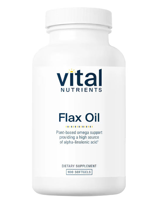 Flax Oil Vital Nutrients 100 GELS