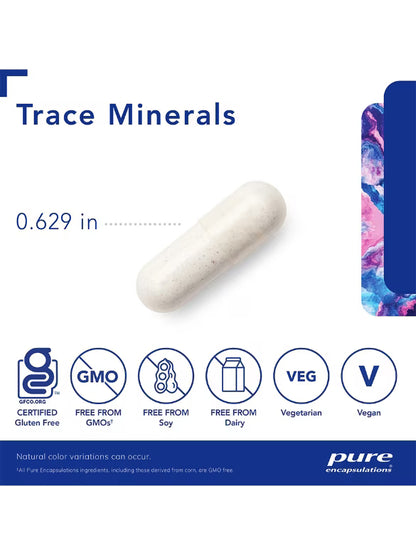 Trace Minerals 60 CAPS