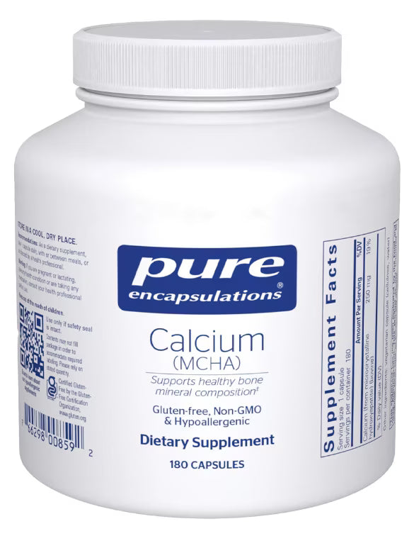Pure Calcium MCHA 180 CAPS