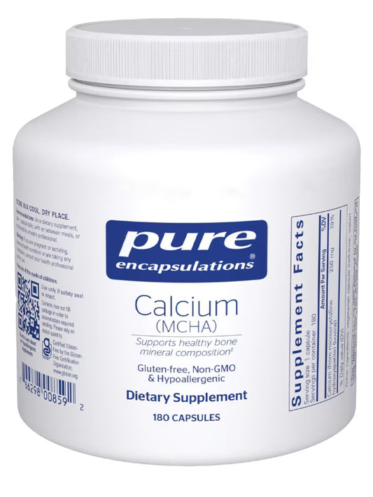 Pure Calcium MCHA 180 CAPS