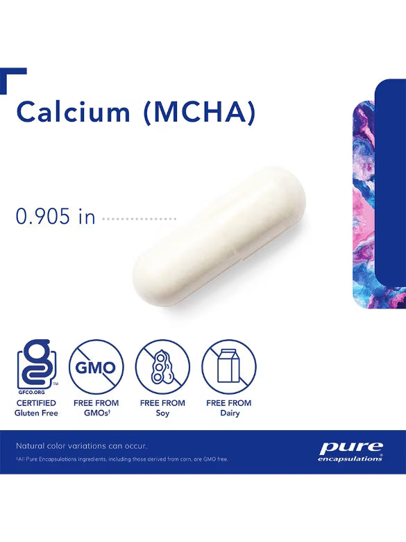 Pure Calcium MCHA 180 CAPS