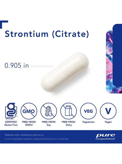 Strontium Citrate 90 CAPS