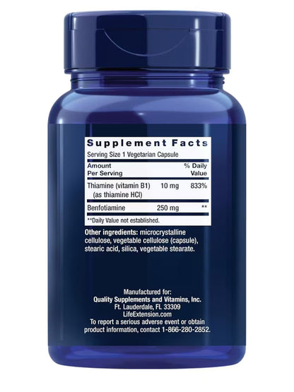 Mega Benfotiamine 120 CAPS