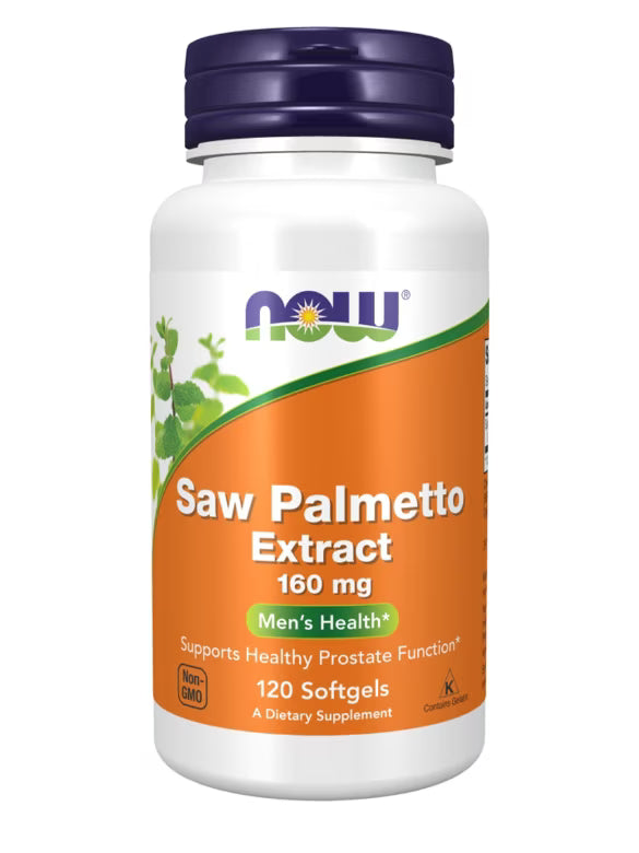 NOW Saw Palmetto 160 mg 120 GELS