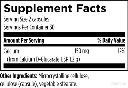 Calcium D-Glucarate DFH 60 CAPS
