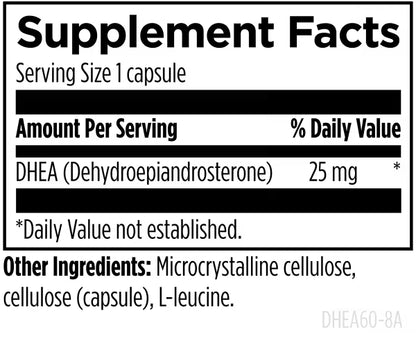 DHEA 25 mg DFH 60 CAPS