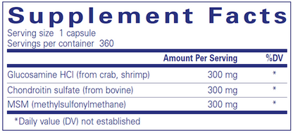 Glucosamine Chondroitin w/ MSM 360 CAPS
