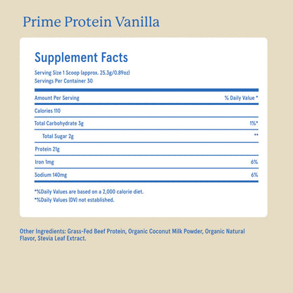Equip Vanilla Protein 30srvg